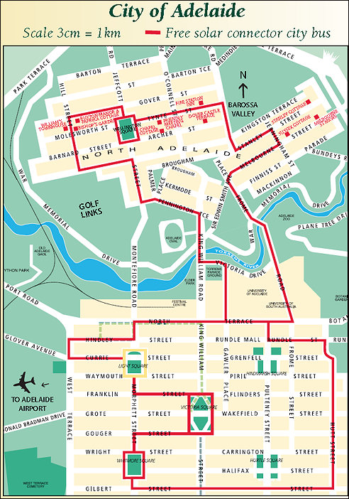 Adelaide Map