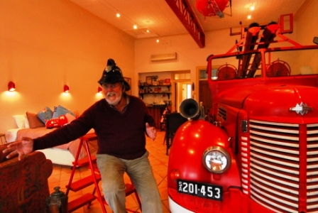 Rodney and his Fire Truck!